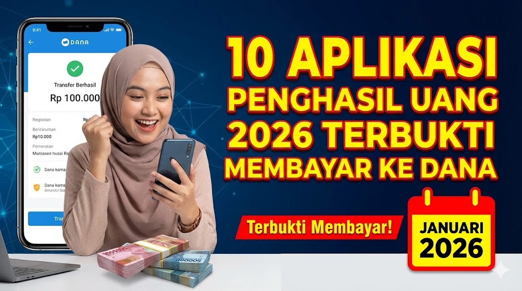 10 Aplikasi Penghasil Uang 2026 Terbukti Membayar ke DANA: Review Jujur dan Ekspektasi Realistis
