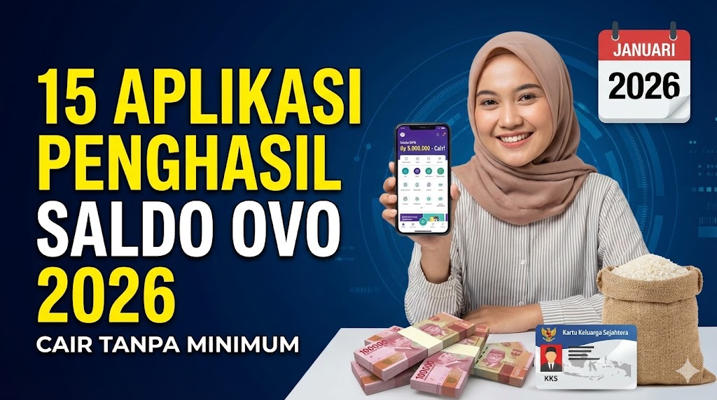 15 Aplikasi Penghasil Saldo OVO 2026, Cair Tanpa Minimum: Panduan Lengkap dan Review Jujur