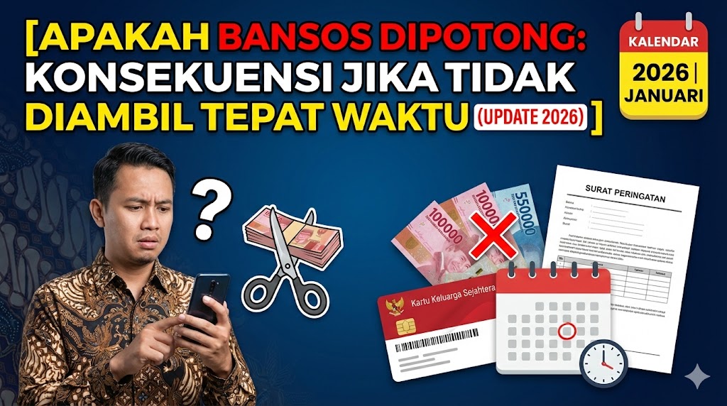 Apakah Bansos Dipotong: Konsekuensi Jika Tidak Diambil Tepat Waktu (Update 2026)
