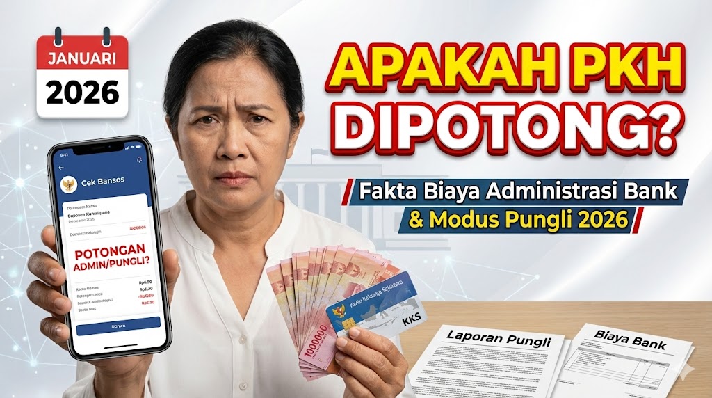 Apakah PKH Dipotong: Fakta Biaya Administrasi Bank & Modus Pungli 2026