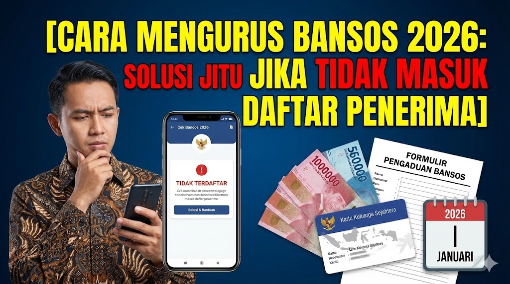 Cara Mengurus Bansos 2026: Solusi Jitu Jika Tidak Masuk Daftar Penerima