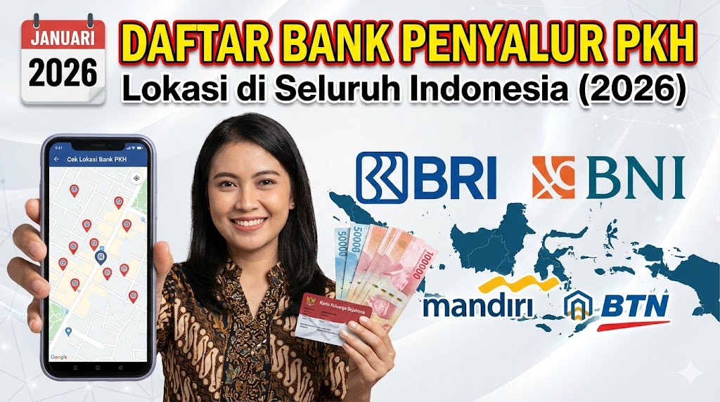Daftar Bank Penyalur PKH: Lokasi di Seluruh Indonesia (2026)
