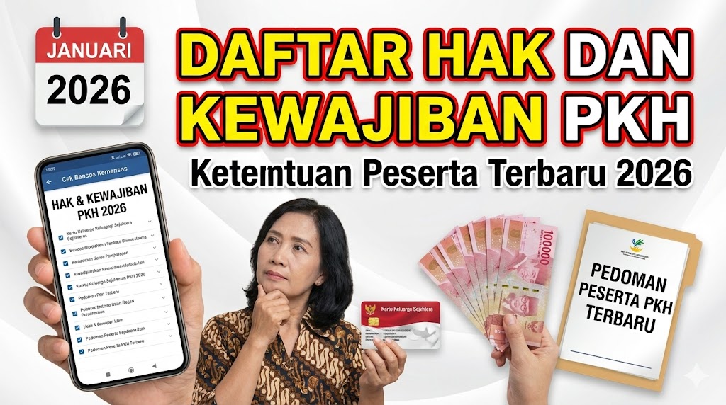 Daftar Hak dan Kewajiban PKH: Ketentuan Peserta Terbaru 2026