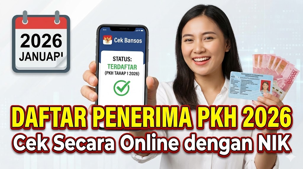 Daftar Penerima PKH 2026: Cek Secara Online dengan NIK