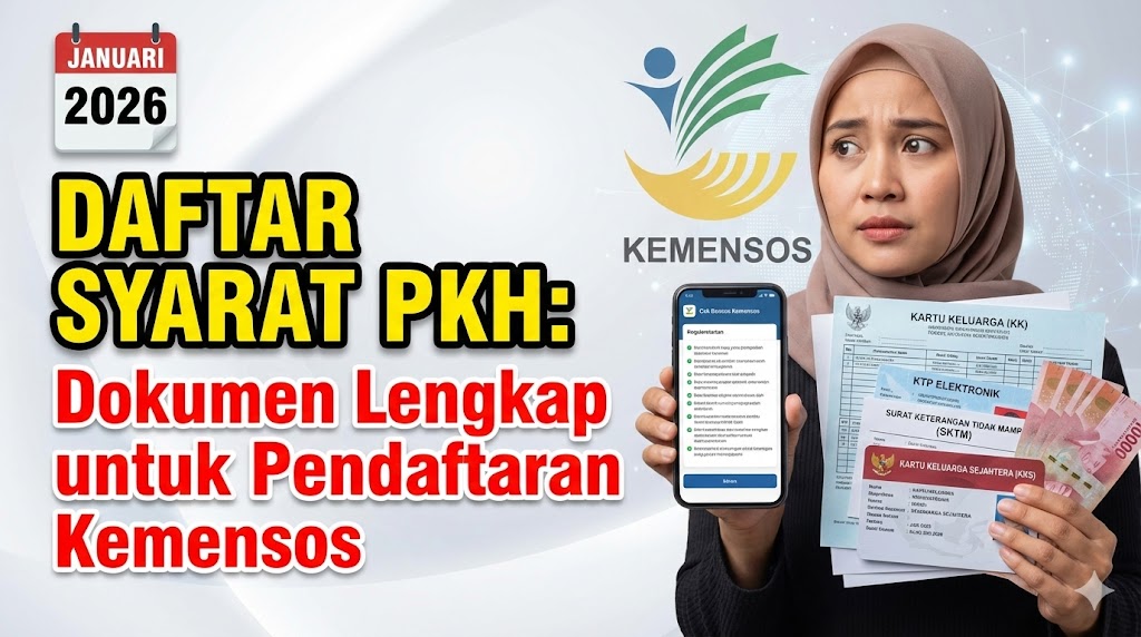 Daftar Syarat PKH: Dokumen Lengkap untuk Pendaftaran Kemensos
