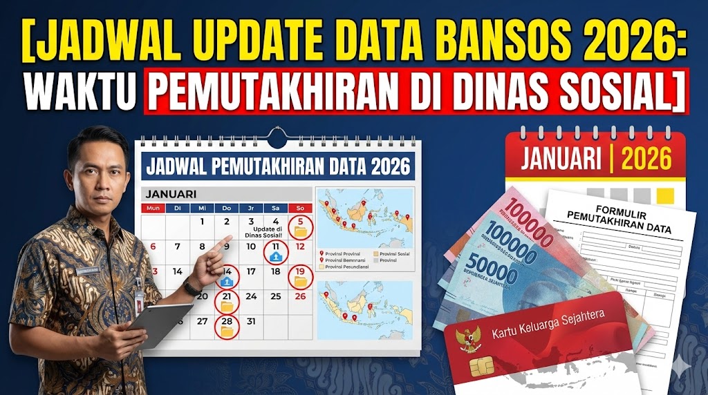 Jadwal Update Data Bansos 2026: Waktu Pemutakhiran di Dinas Sosial