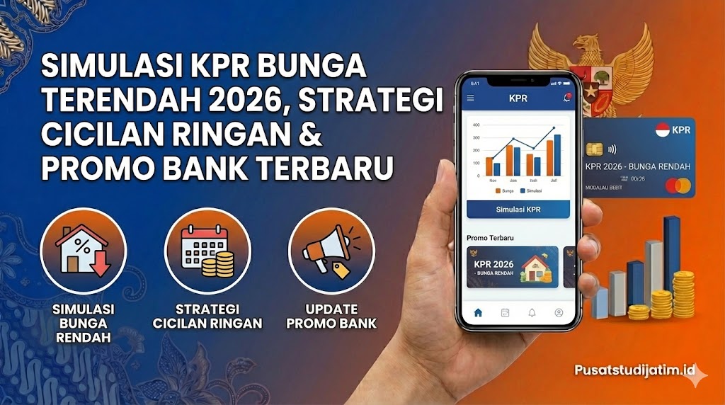 Simulasi KPR Bunga Terendah 2026, Strategi Cicilan Ringan & Promo Bank Terbaru