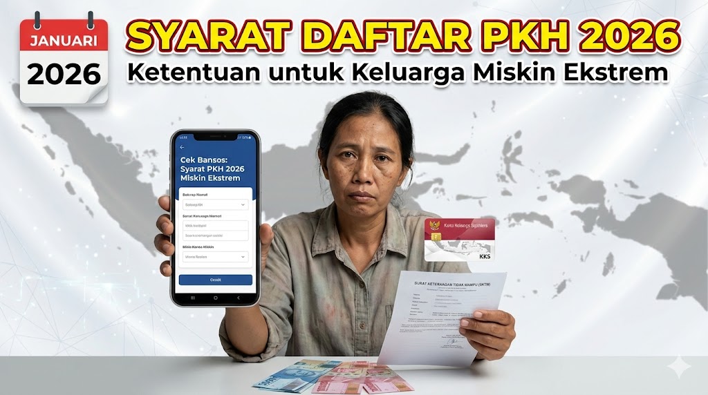 Syarat Daftar PKH 2026: Ketentuan untuk Keluarga Miskin Ekstrem