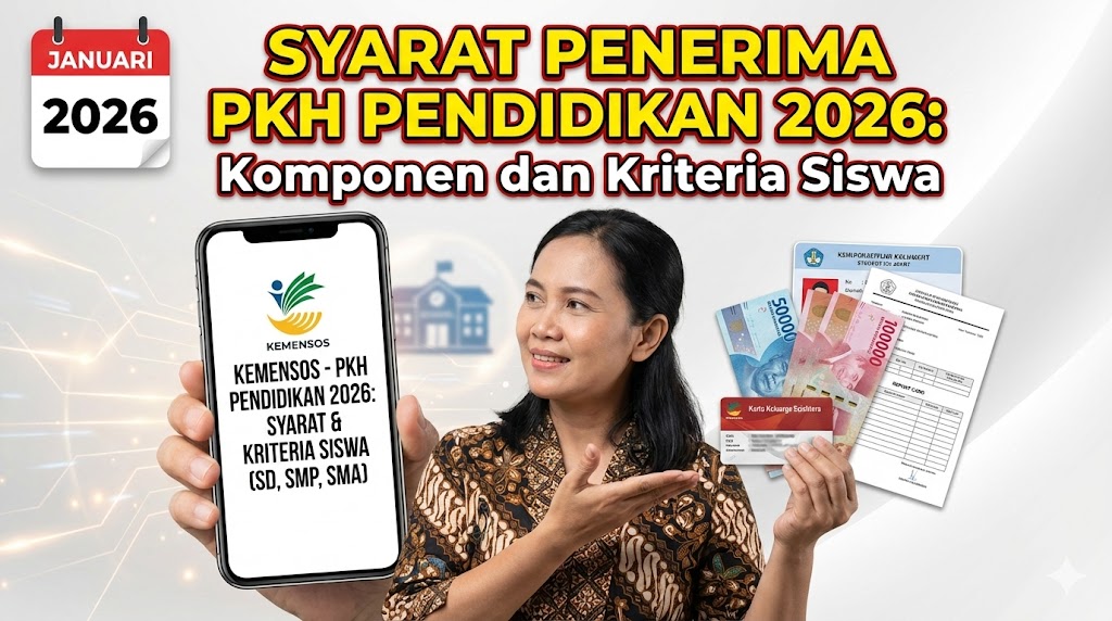 Syarat Penerima PKH Pendidikan 2026: Komponen dan Kriteria Siswa