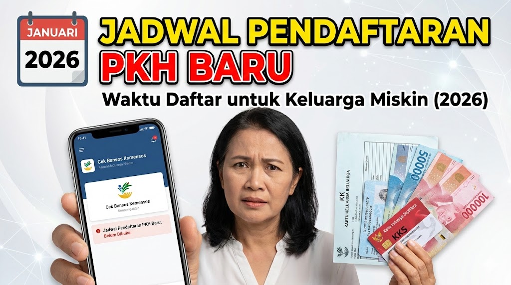 Jadwal Pendaftaran PKH Baru: Waktu Daftar untuk Keluarga Miskin (2026)