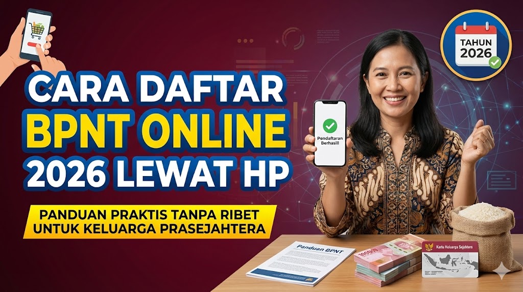 Cara Daftar BPNT Online 2026 Lewat HP: Panduan Praktis Tanpa Ribet untuk Keluarga Prasejahtera