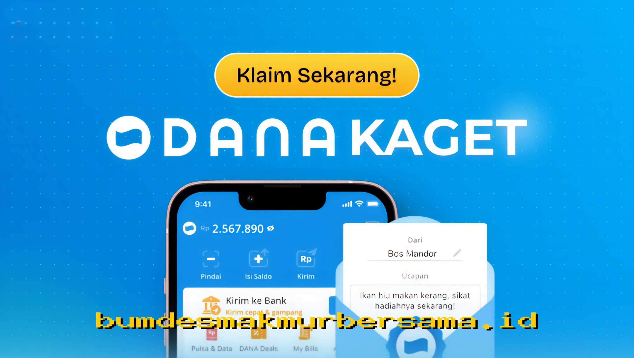 DANA Berhasil Transfer Saldo Gratis ke Dompet Digital, Cukup Pakai HP untuk Klaim!