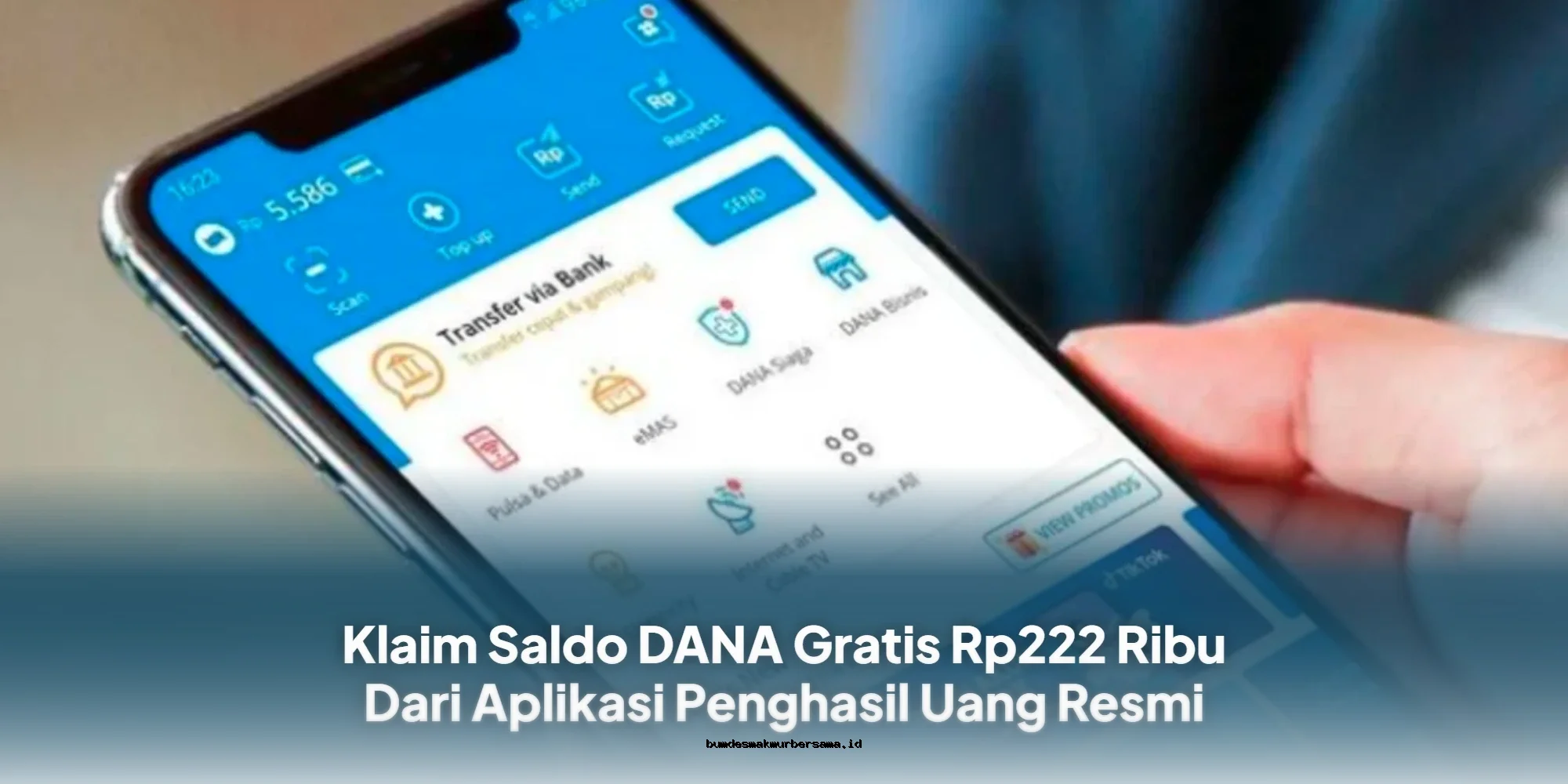 Dapatkan Saldo DANA Gratis Rp222 Ribu dari Aplikasi Penghasil Uang Terpercaya!