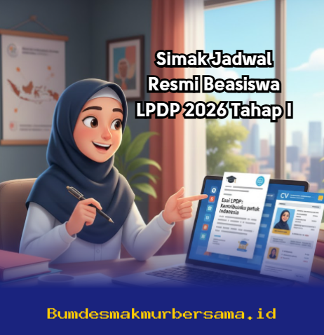 Jadwal Resmi Beasiswa LPDP 2026 Tahap I Sudah Diumumkan! Simak Sekarang Juga!