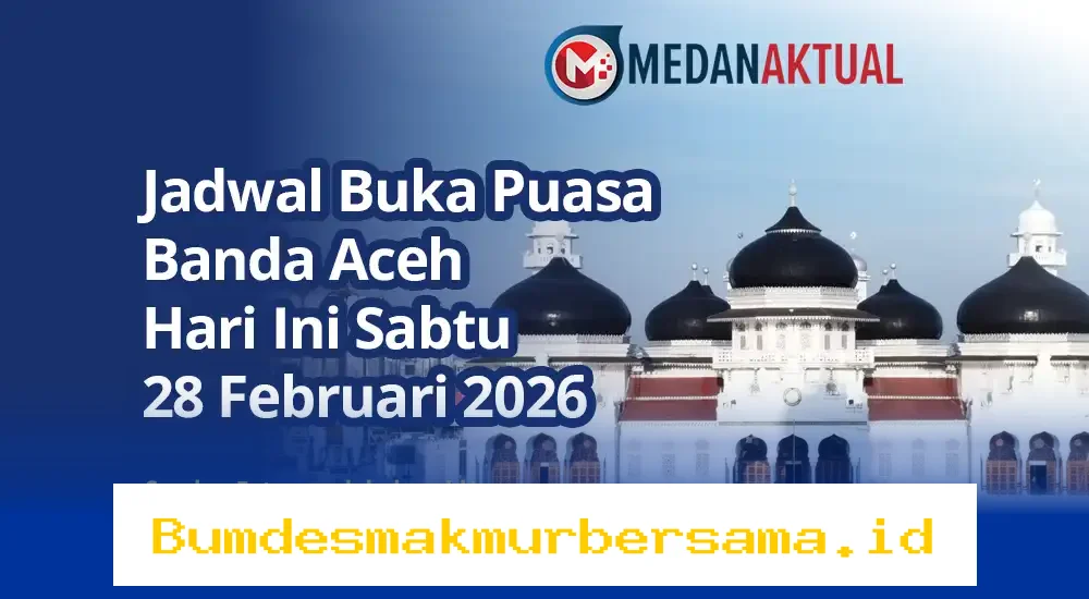 Waktu Berbuka Puasa di Banda Aceh Hari Sabtu 28 Februari 2026, Catat Jadwalnya!