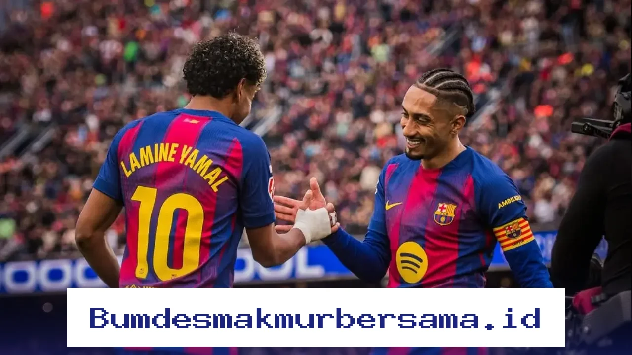 Barcelona Menang Telak 3-1 Atas Villarreal, Lamine Yamal Borong Tiga Gol Sekaligus!