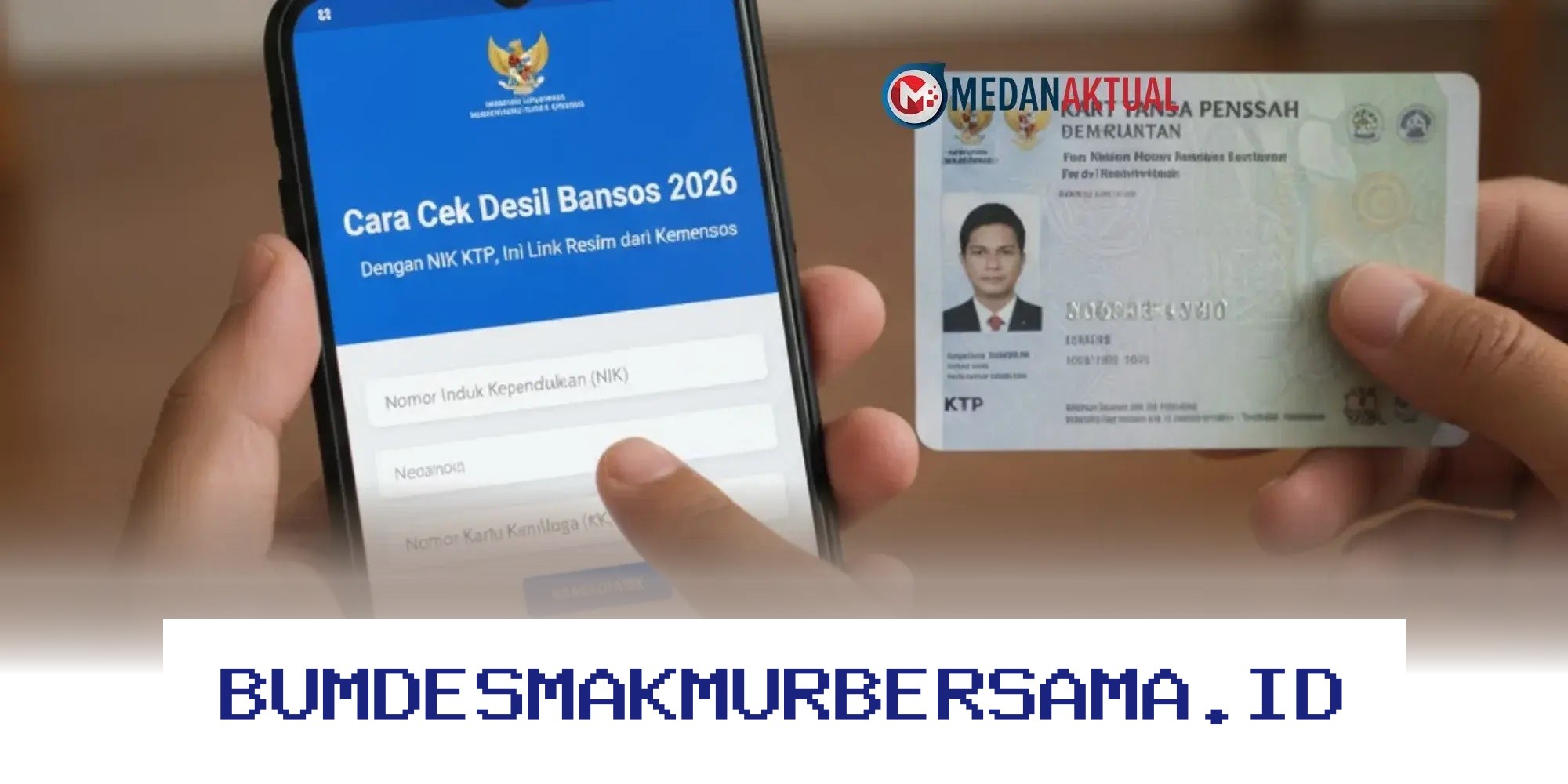Cara Mudah Cek Desil Bansos 2026 dengan NIK KTP di cekbansos.kemensos.go.id!