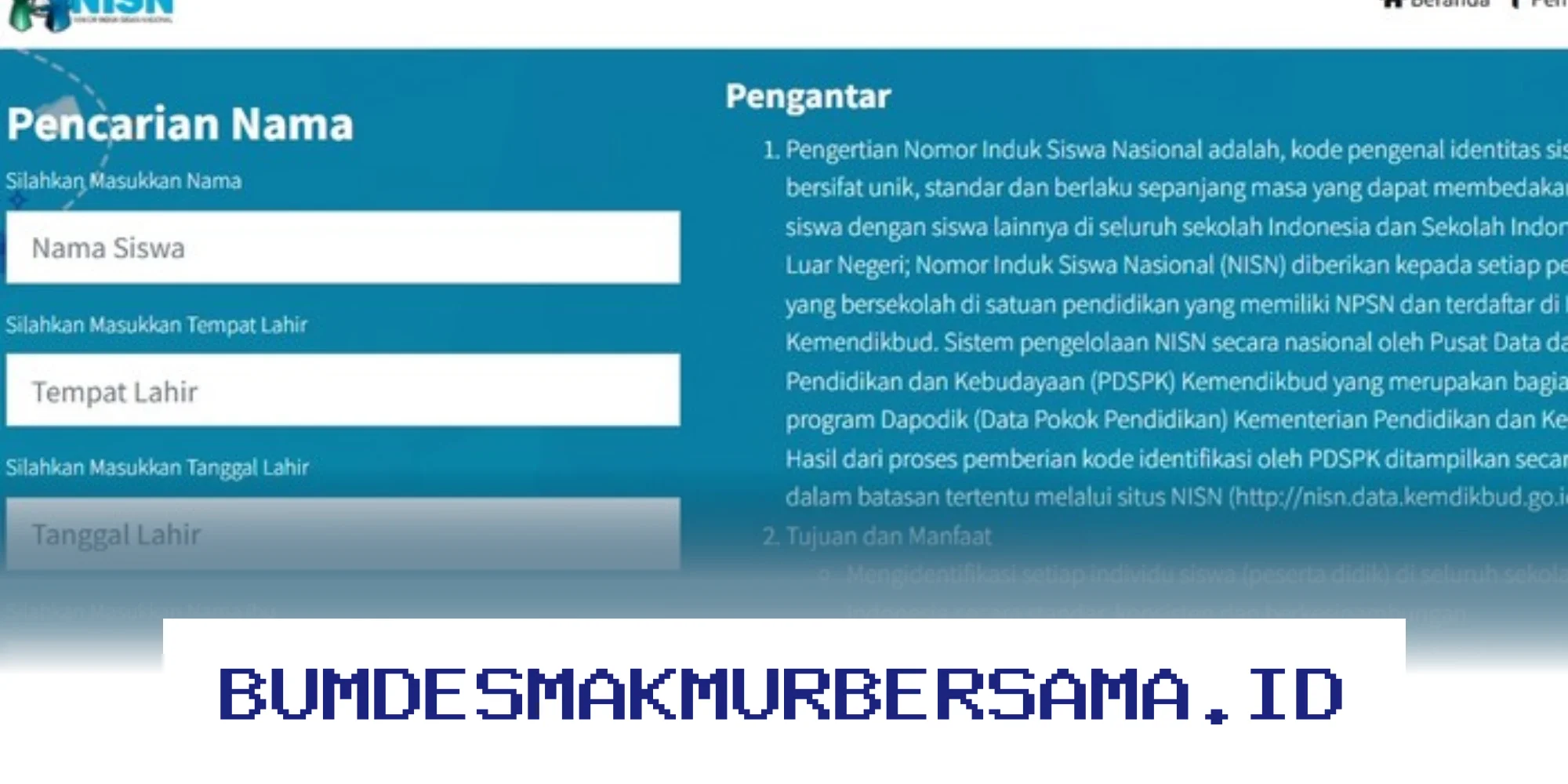 Cara Mudah Cek NISN Online, Pastikan Data SNBP 2026 Kamu Sudah Benar!