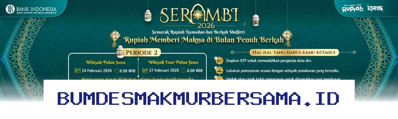 Cara Mudah Tukar Uang Baru 2026 di PINTAR BI, Simak Syarat dan Tahapannya!