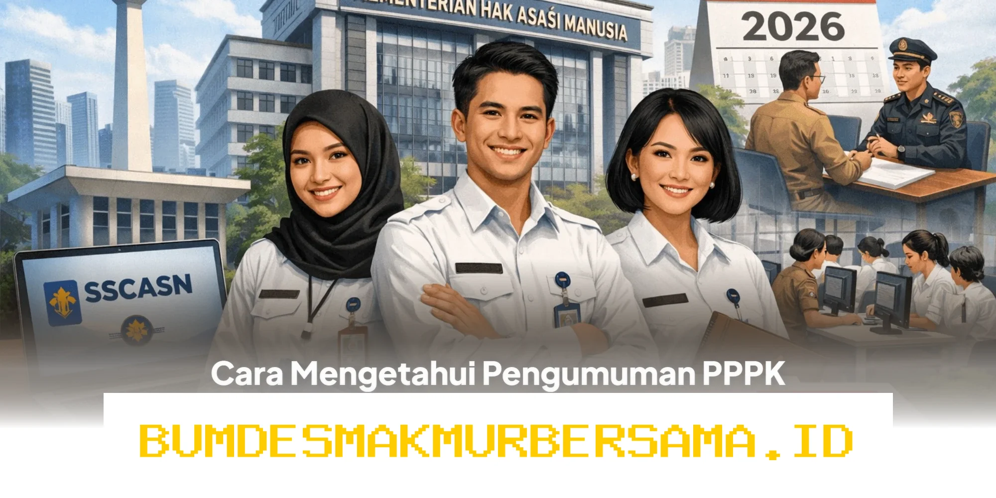 Ingin Tahu Kapan Pengumuman PPPK KemenHAM 2026 Keluar? Cek Langsung di Laman SSCASN!