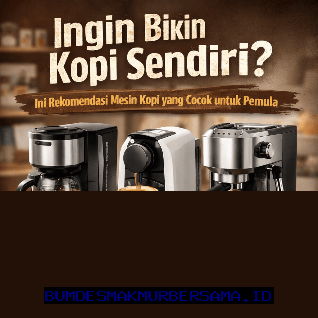 Rekomendasi Mesin Kopi Terbaik untuk Pemula yang Ingin Membuat Kopi Sendiri di Rumah!